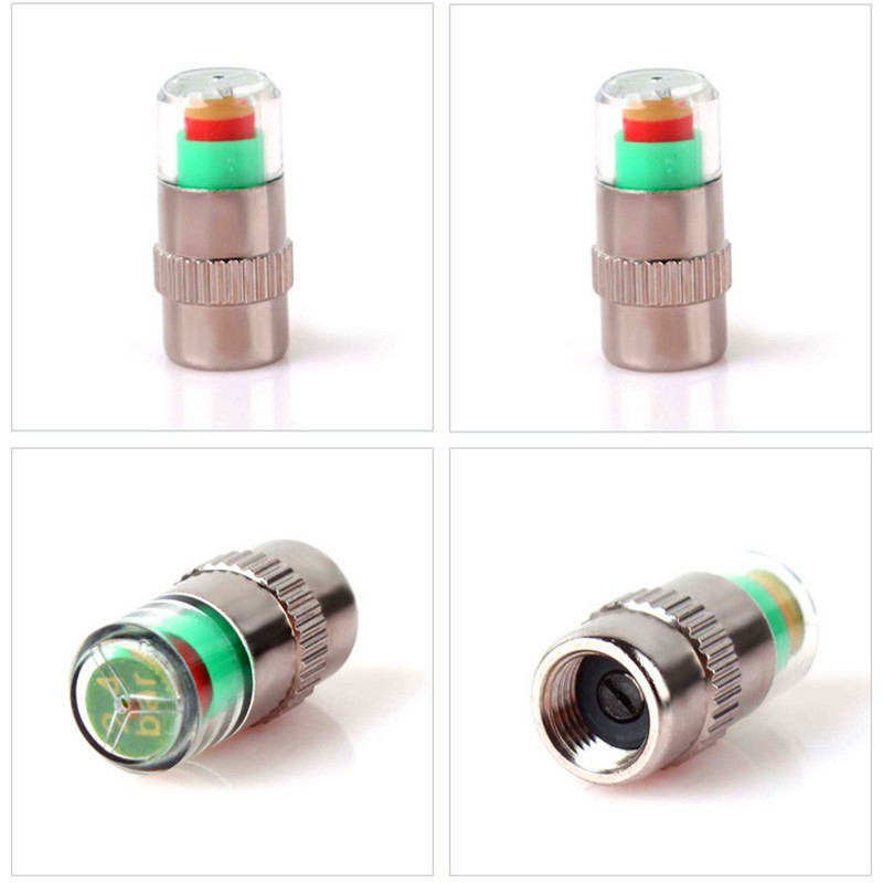 1 Van Cảm Biến Áp Suất Lốp Xe Hơi Có 3 Màu