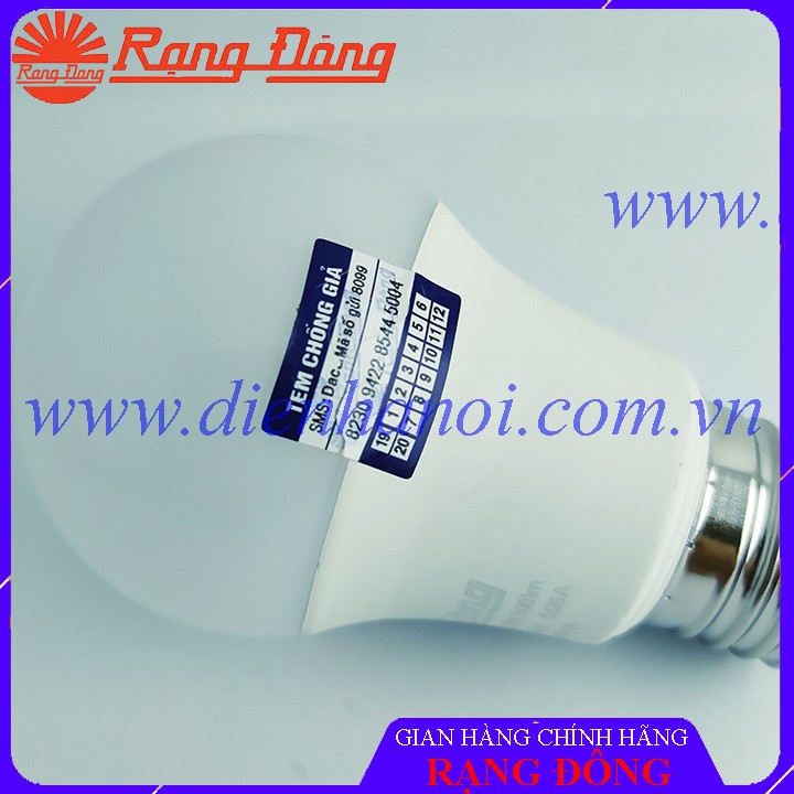 Bóng đèn LED Rạng Đông 3W - 5W - 7W - 9W - 12W, ChipLED SAMSUNG Bảo Hành 2 Năm