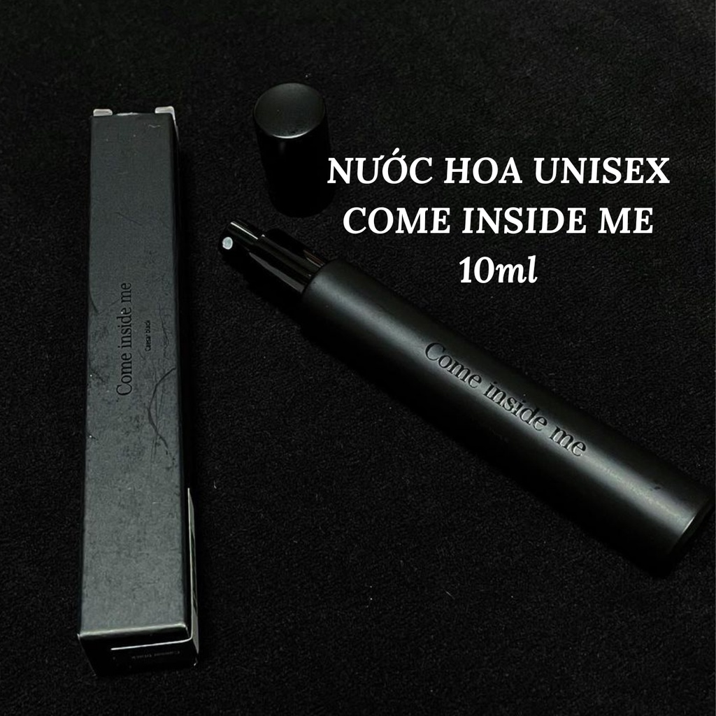 Nước Hoa Come Inside Me Unisex Hương Thơm Quyến Rũ Lưu Hương Lâu Caesar Black 10ml - KOBE YOUNG