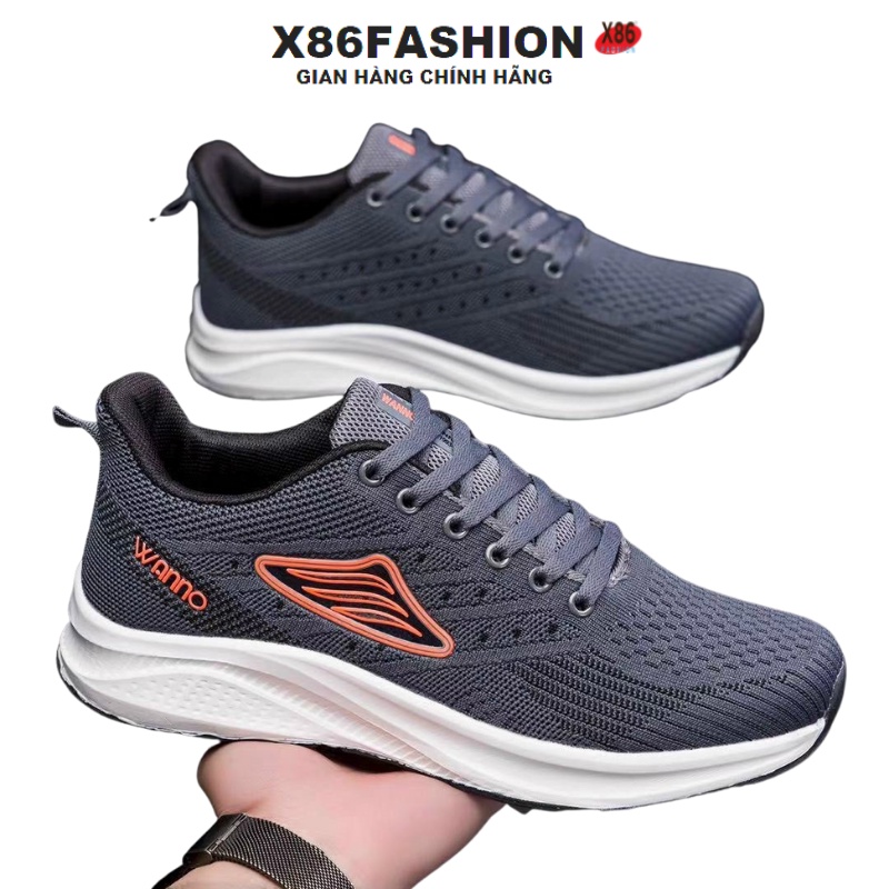 Giày thể thao sneaker nam hàng chính hãng chất lượng cao bảo hành 1 năm (WN021Đ)