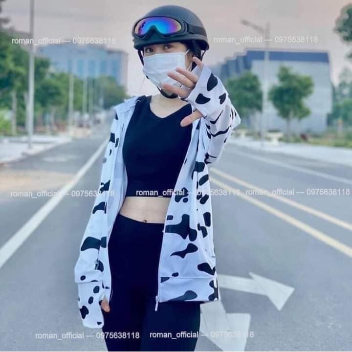 Áo khoác nỉ hoodie bò sữa nam nữ trẻ trung năng động,vải co dãn thoáng khí