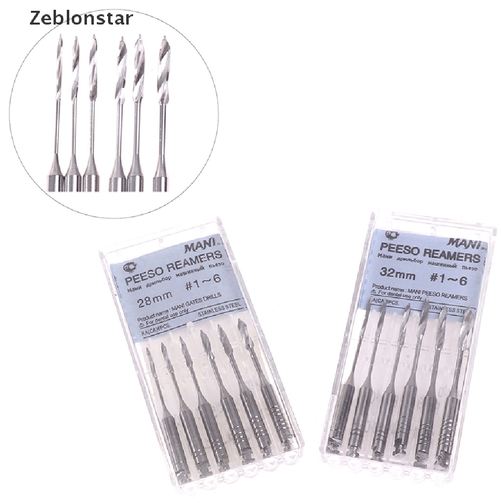 Set 6 Mũi Khoan Chỉnh Nha Chuyên Dụng 28 / 32mm