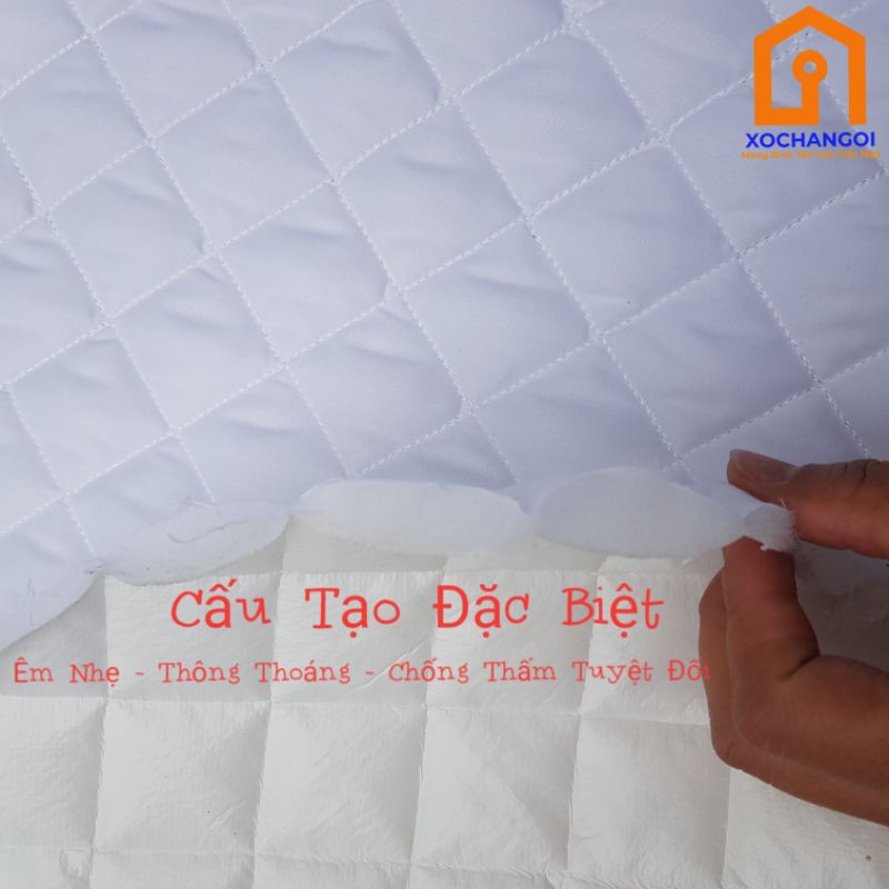Chống Thấm Tuyệt Đối Bởi Tấm Lót Bảo Vệ Đệm ƯU VIỆT hơn bất kỳ Loại Ga Chống Thấm Nào