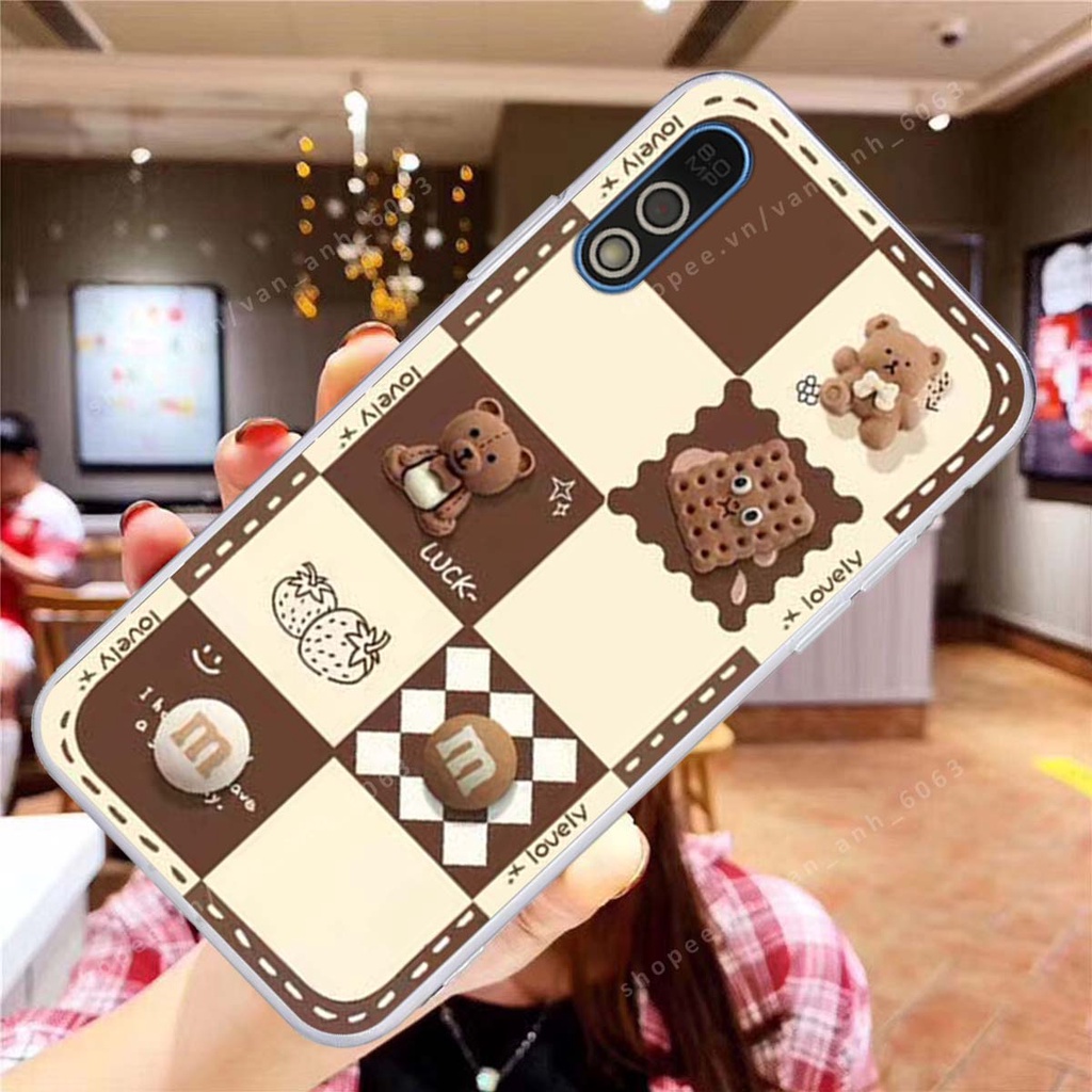Ốp lưng Vsmart Bee / Bee 3 hình gấu, kẹo dễ thương siêu cute