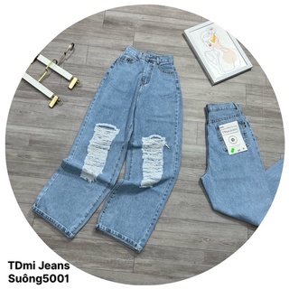 quần jeans rách kiểu