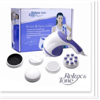 Máy massage cầm tay relax & spin tone 5 đầu