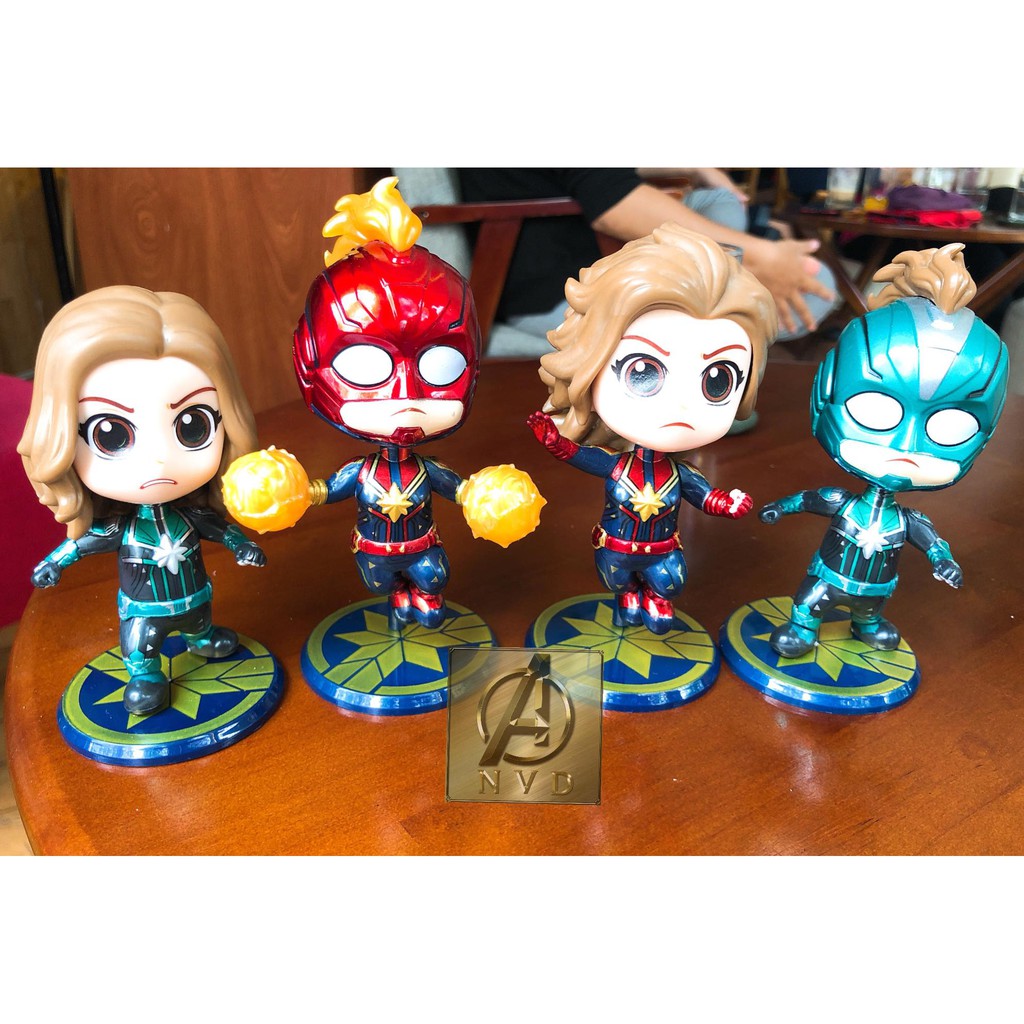 Bộ mô hình 4 nhân vật Captain Marvel