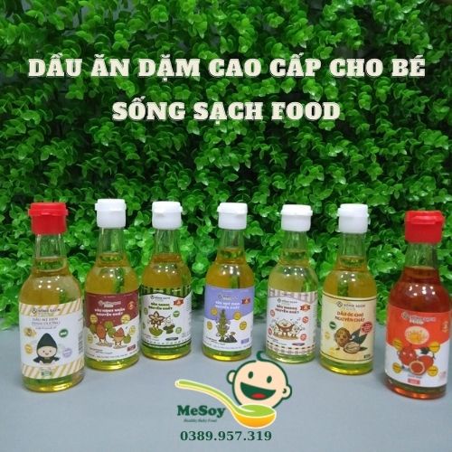 Dầu ăn dặm cao cấp cho bé Sống Sạch Food