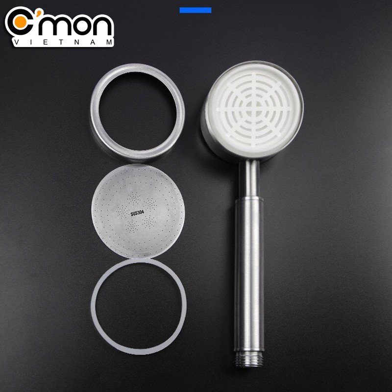 Vòi sen siêu tăng áp inox SUS304 C'MON TS-01_304