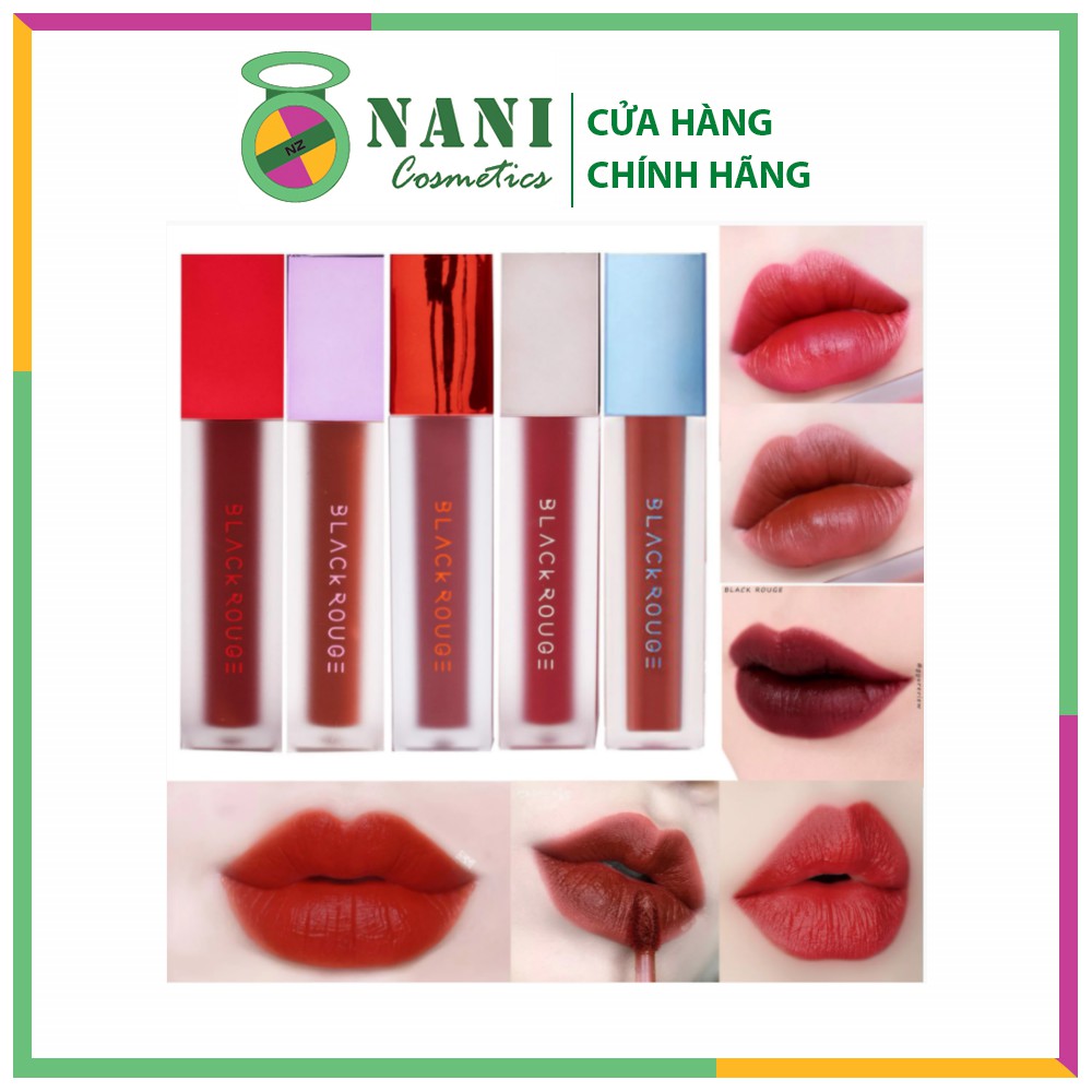 [CHÍNH HÃNG] SON KEM LÌ BLACK ROUGE AIR FIT VELVET TINT (Version 1-2-3)