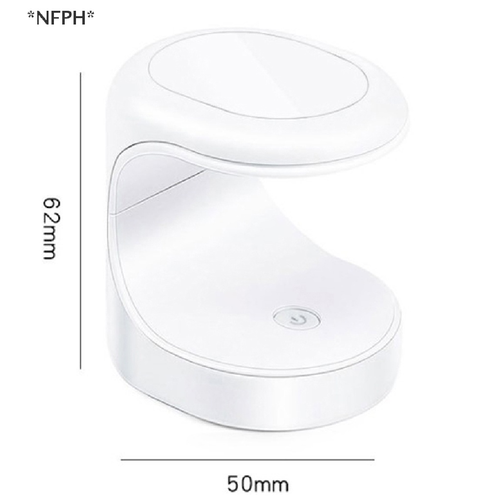 [Hàng mới về] Đèn LED UV sấy khô sơn móng tay mini sạc USB 16W