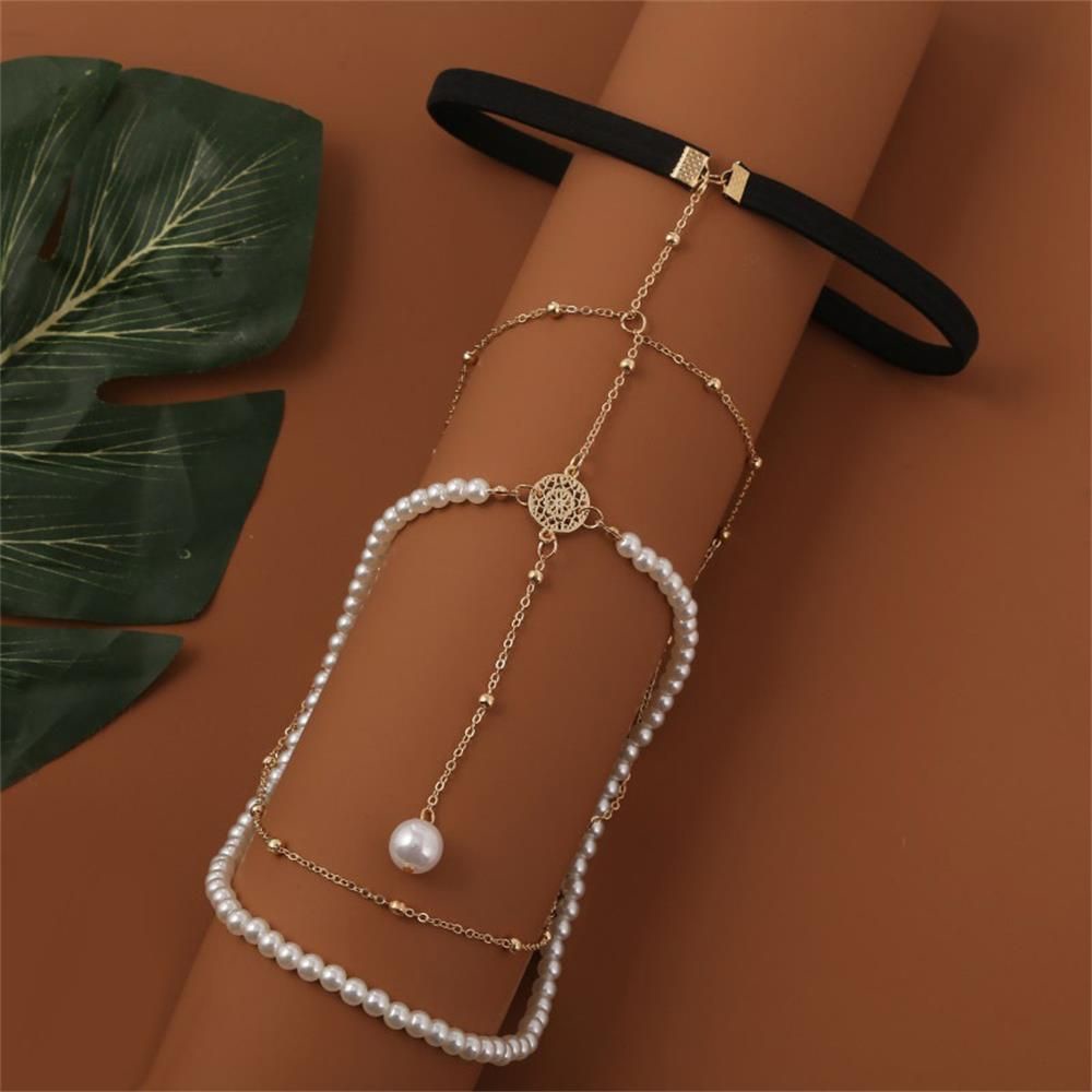 Chuỗi Vòng Đeo Đùi Nhiều Lớp Co Giãn Thời Trang Đi Biển Cho Nữ|Phụ Kiện Bikini Màu Sắc Quyến Rũ Làm Quà Tặng Ngày Valentine