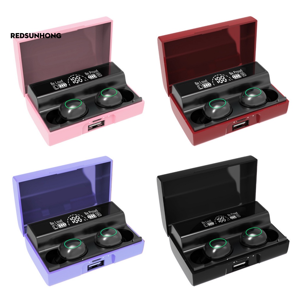 Tai Nghe Bluetooth 5.1 Âm Thanh Nổi Thiết Kế Nhỏ Gọn Tiện Dụng