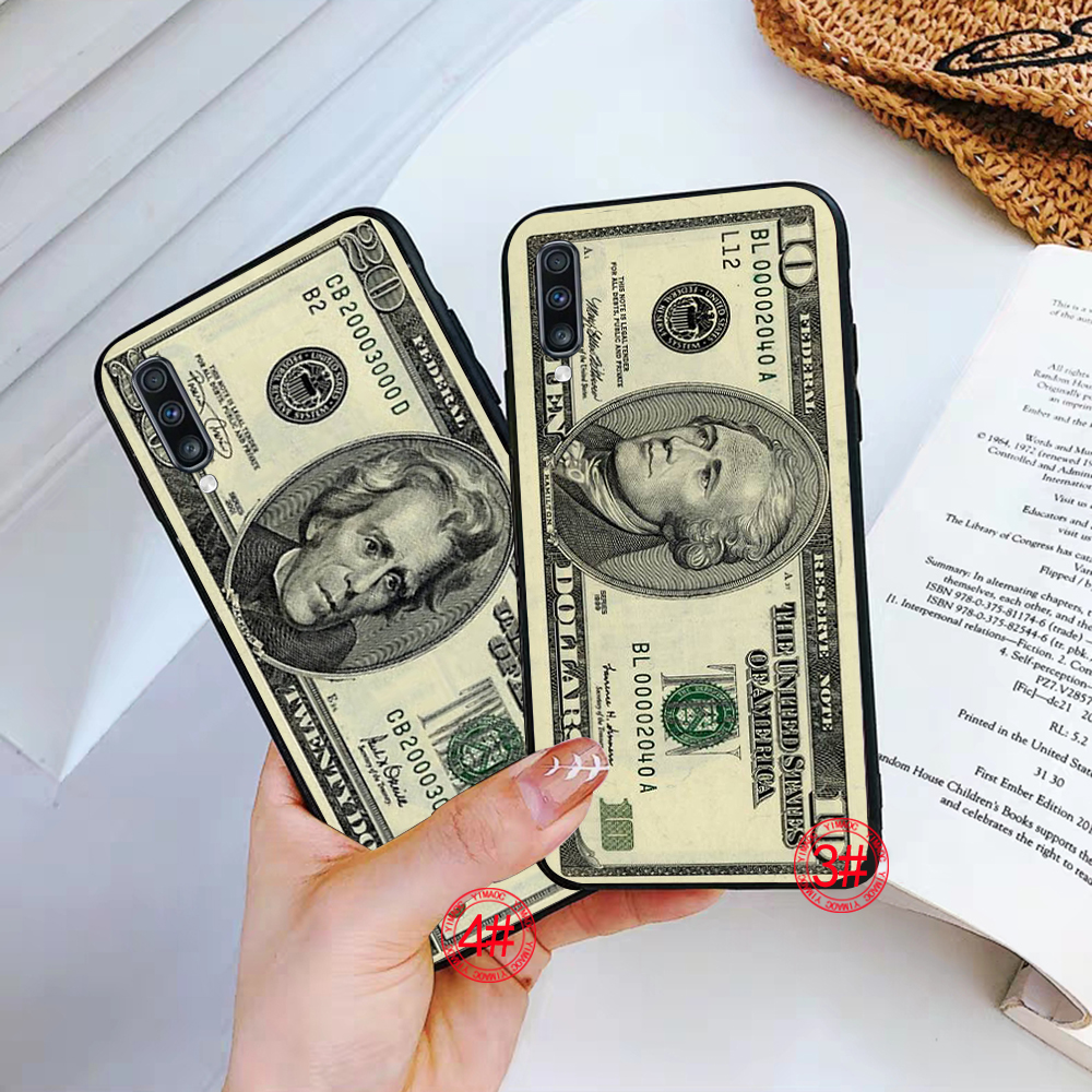 Ốp điện thoại mềm họa tiết 179B tiền đô cho Samsung M10 M20 M30 M30S M21 M31 M31S M51 S30 Plus Ultra