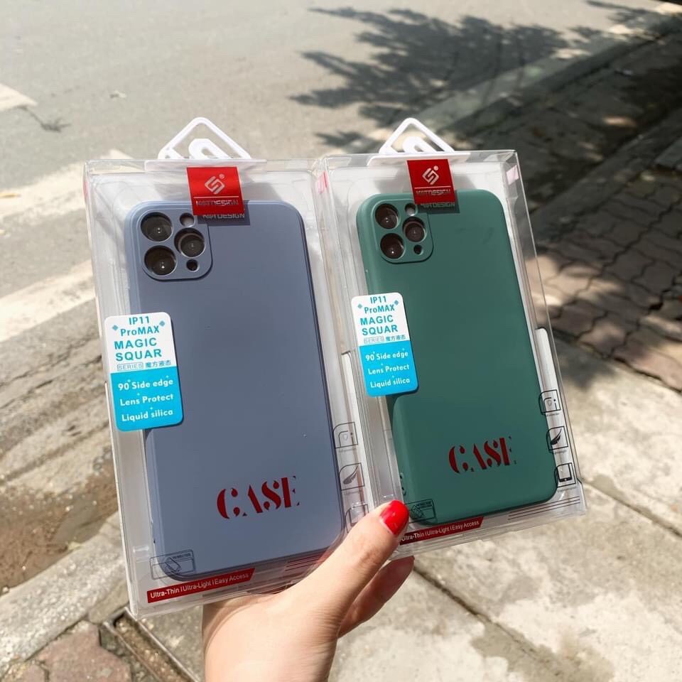 Ốp lưng chống bẩn VIỀN VUÔNG, CÓ BẢO VỆ CAMERA cho iPhone từ iPhone X đến iPhone 12 ProMax rất nhiều màu HÀNG ĐẸP GIÁ SỈ