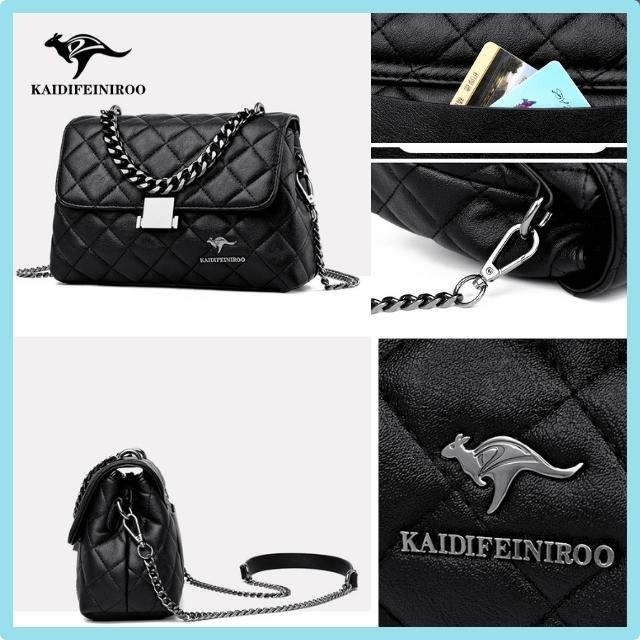 Túi xách nữ công sở Hàn Quốc mini đẹp đeo chéo cao cấp Kaidifeiniroo KD02  Kaidio Size 25cm.