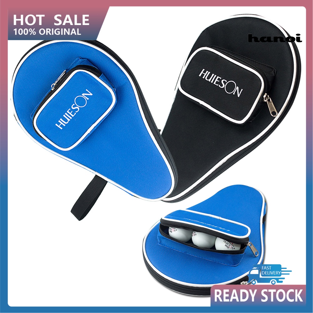 Vỏ Bọc Vợt Bóng Bàn Chuyên Nghiệp Cho 1 Ping Pong Paddle Bat 3 Ball