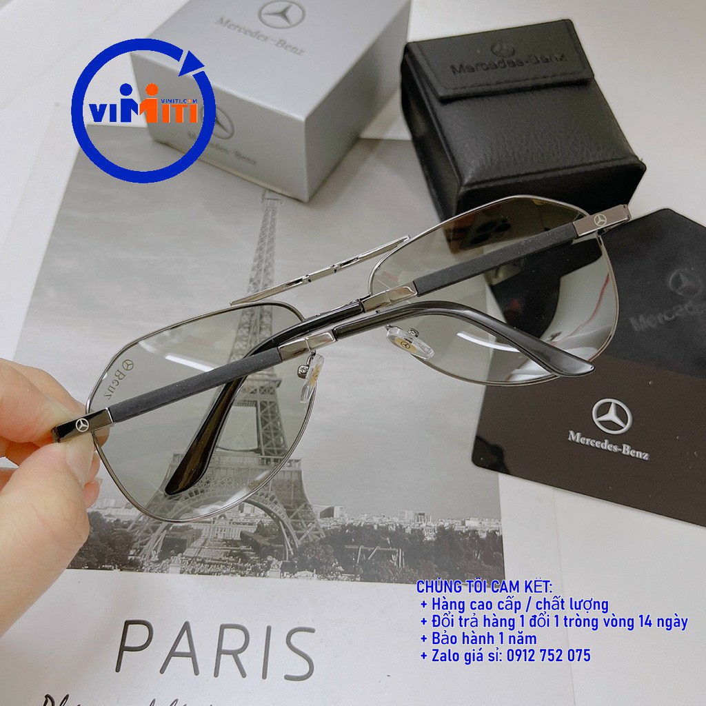 [ MUA VỚI GIÁ HỜI ] Kính mát thời trang đi đêm cao cấp Mercedes Benz tròng kính Polarized [ NÊN MUA NGAY ]