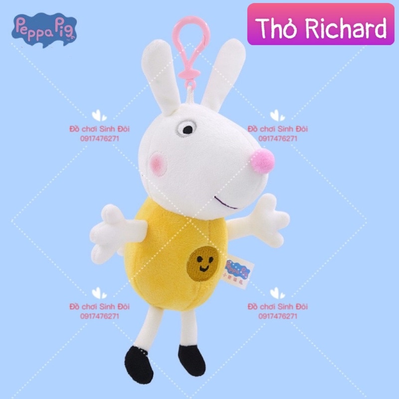Thú bông các nhân vật heo peppa - 1 con ngẫu nhiên