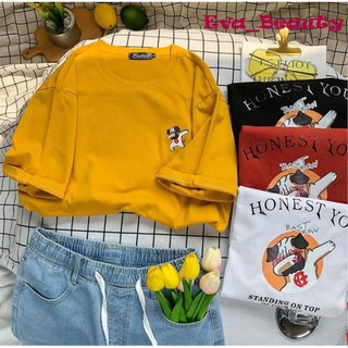Áo thun unisex tay lỡ honest you