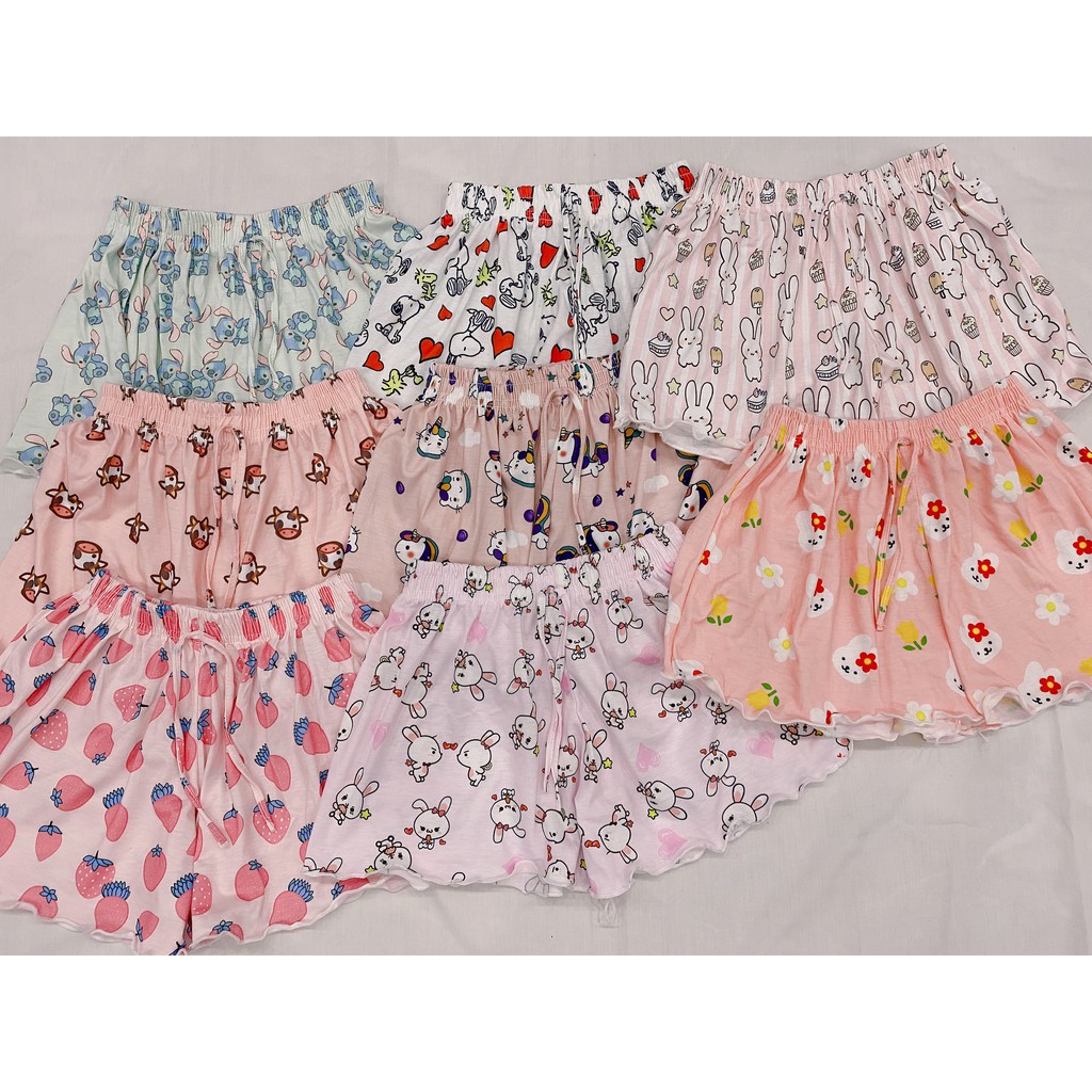 QUẦN ĐÙI THÁI, quần đùi ngủ hình cute. Quần đũi nữ cotton mặc ở nhà siêu mềm mát co giãn thoải mãi tha hồ chọn mẫu | BigBuy360 - bigbuy360.vn