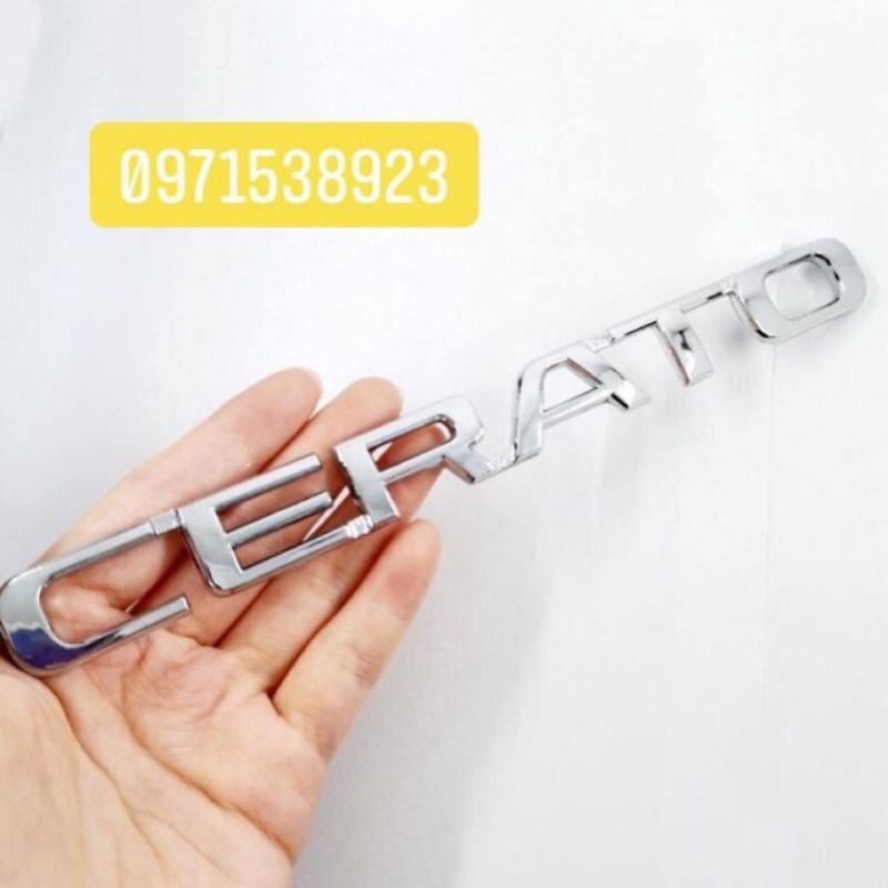 Chữ cerato dành cho xe kia