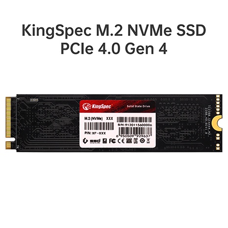 Ổ cứng SSD Kingspec NVME 128GB 256GB 512GB PCIe 4.0 Gen 4 2280 | WebRaoVat - webraovat.net.vn