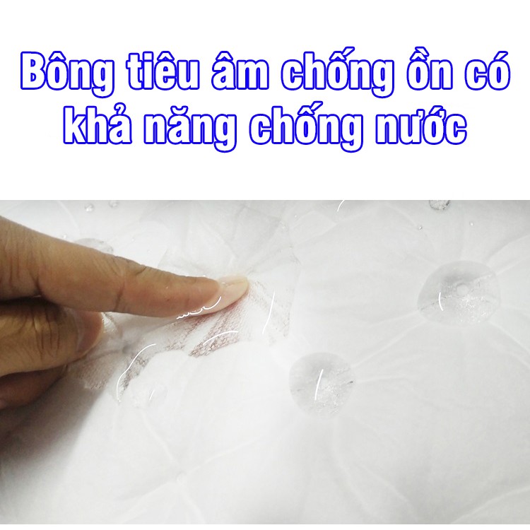 Bông Tiêu Âm Chống Ồn Xe Hơi Cách Âm Ô Tô Có Keo Dán Tiện Lợi, Có Thể Tự Lắp Ở Nhà Đơn Giản 50x80cm Dày 10mm | BigBuy360 - bigbuy360.vn