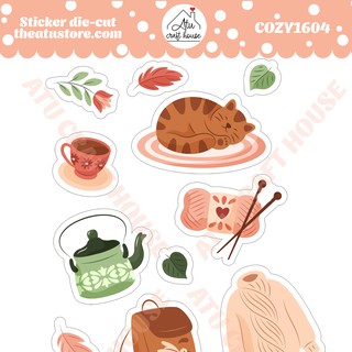 Sticker die-cut làm Bullet Journal - Sticker cắt rời