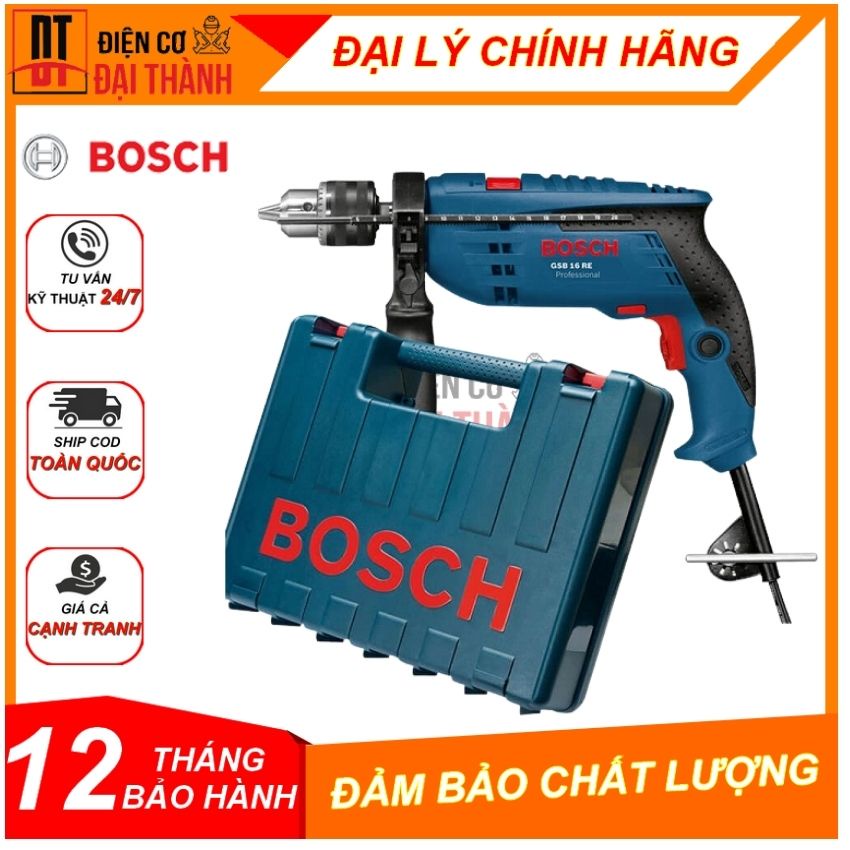Máy khoan động lực Bosch GSB 16 RE