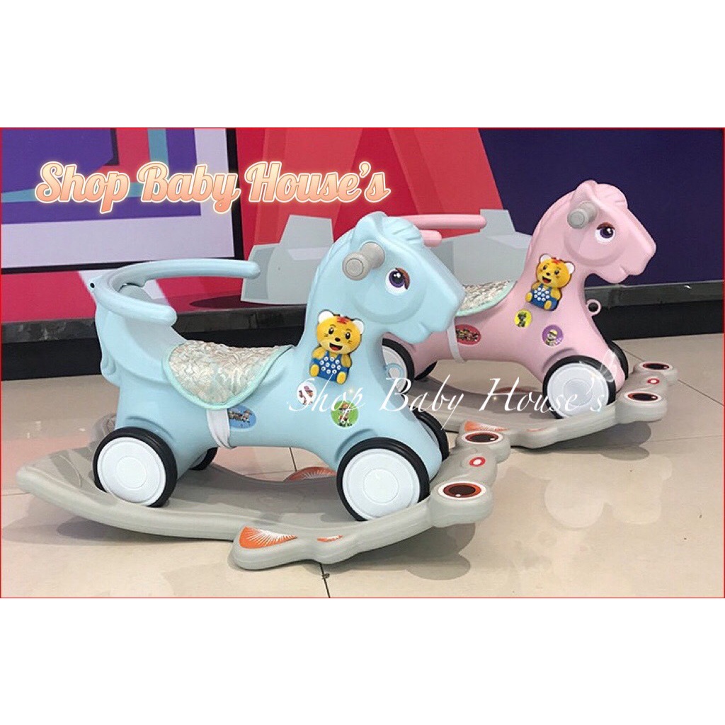 Ngựa Bập Bênh cho bé 3 in 1