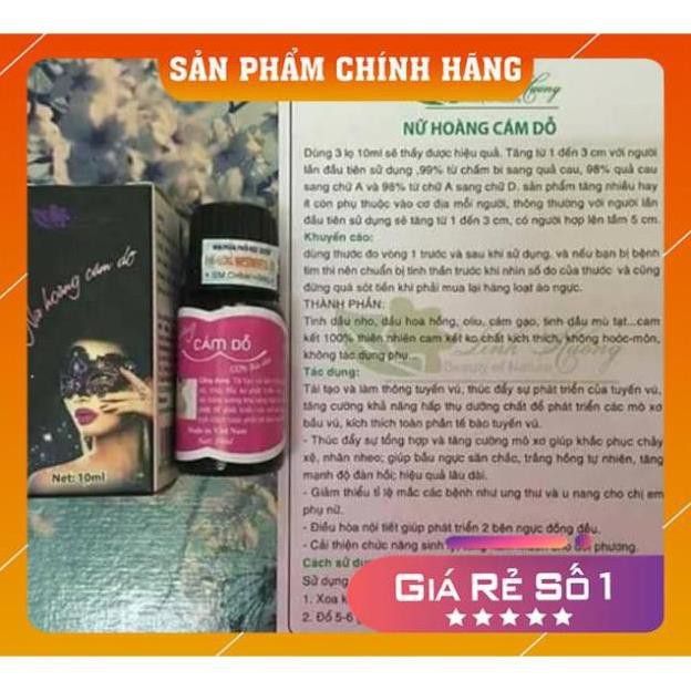 Tặng thẻ chi ân Khách Hàng tinh chất nở ngực Nữ hoàng cám dỗ