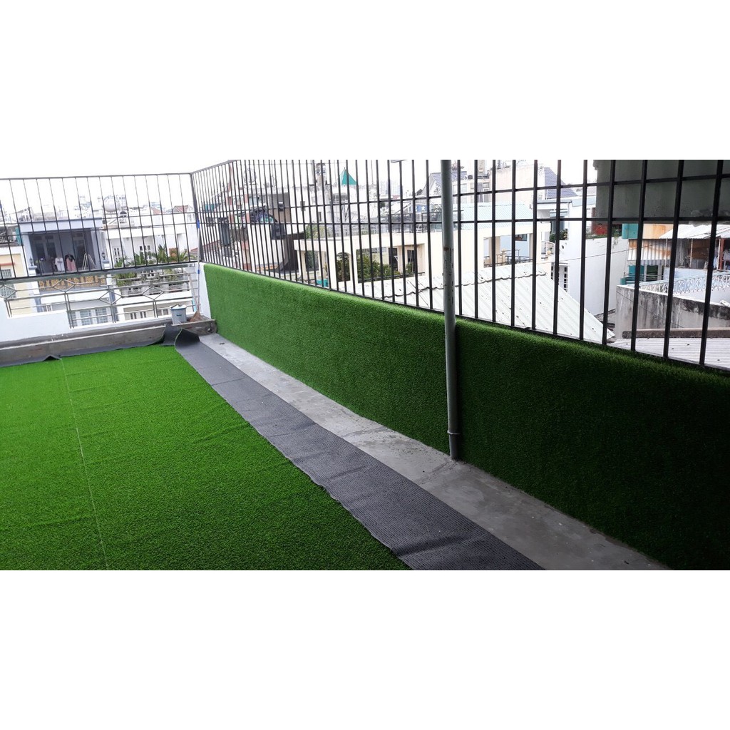Thảm cỏ 2cm sân vườn ,cỏ nhân tạo cỏ trang trí. kích thước 1m x 1m.Nhận thi công