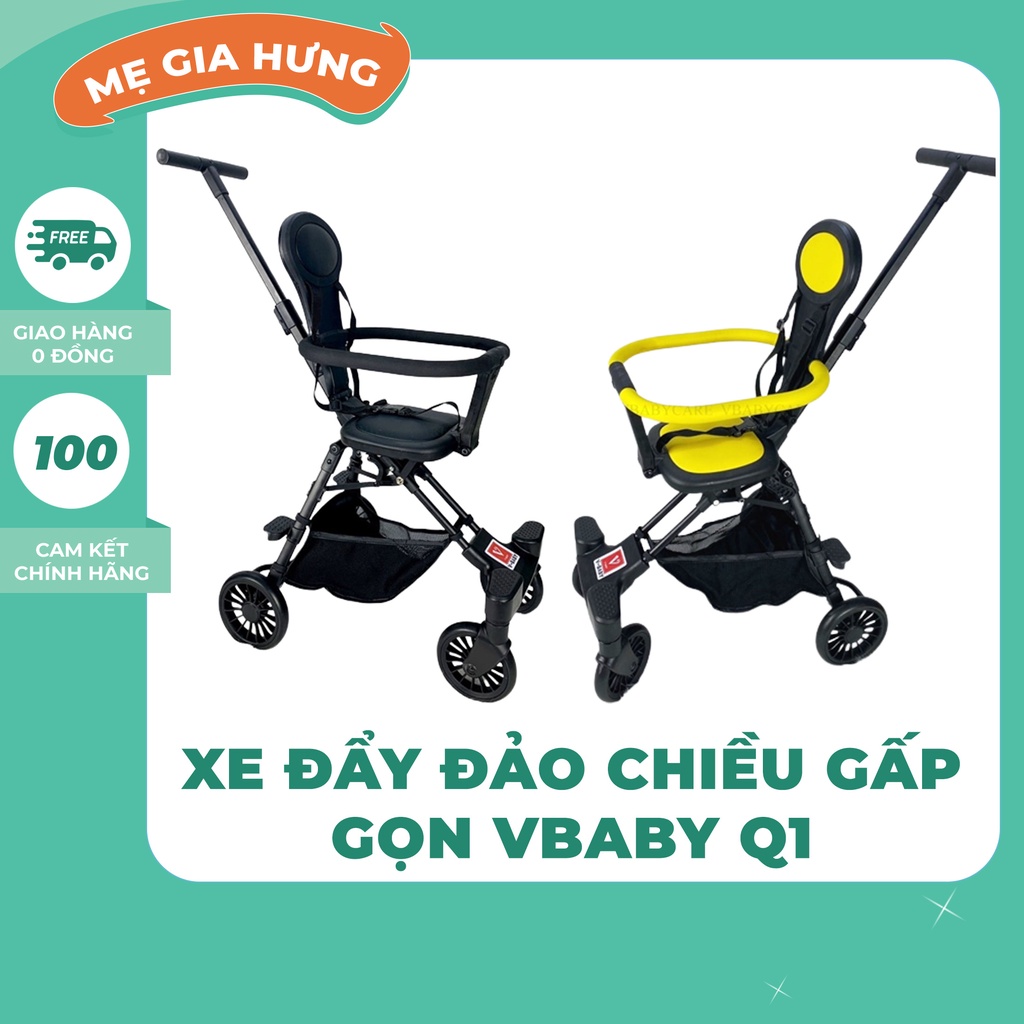 XE ĐẨY ĐẢO CHIỀU GẤP GỌN VBABY Q1