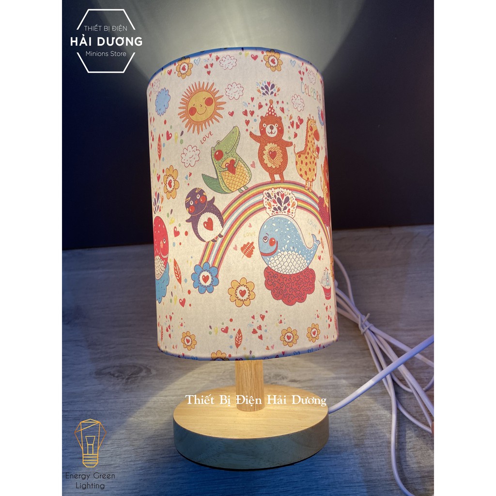 Đèn Bàn Trang Trí Siêu Dễ Thương Dành Cho Bé DB-616 3 Mẫu - Đã Bao Gồm Bóng - Energy Green Lighting