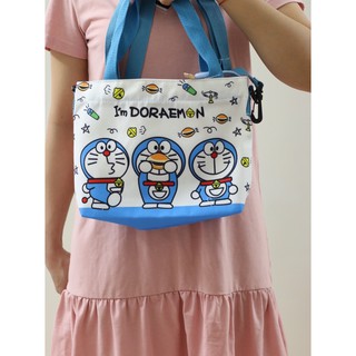 Túi Vải Kèm Dây Đeo Chéo Doremon Doraemon