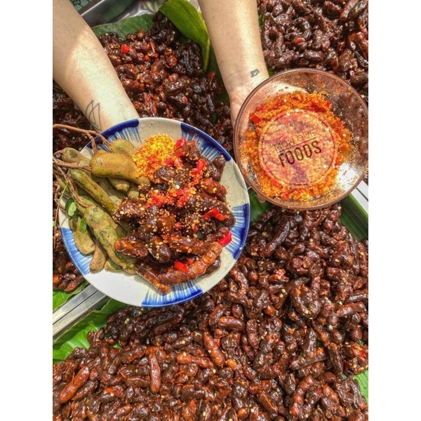 Me Lào Rim Muối TOMYUM (siêu ngon)