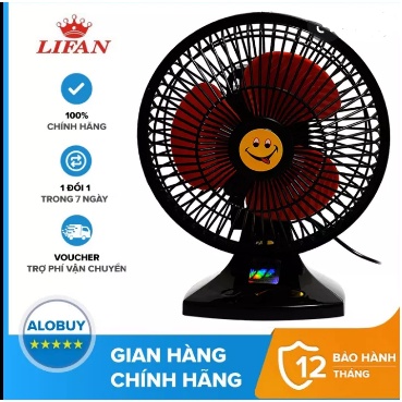 ⚡Giao Hoả Tốc⚡ Quạt Bàn Mini B-106 LiFan -Bảo hành 1 Năm -Thiết kế nhỏ gọn,tiện dụng - Hàng Cam kết chính hãng .