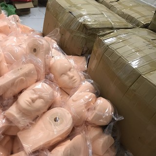 Đầu canh tập nối mi- đầu manocanh học nối mi-dụng cụ nối mi mr đức