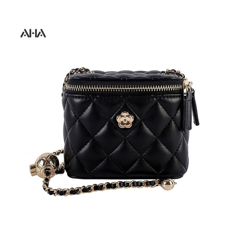 Túi xách AHA official mini phối dây xích thời trang mùa hè dành cho nữ