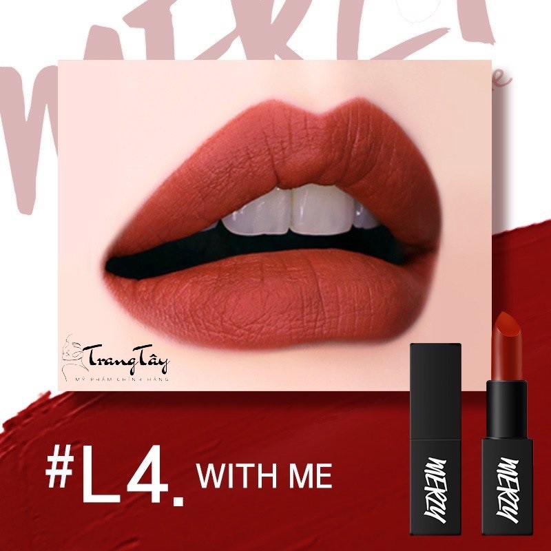 Son Merzy Me The First Lipstick L4-đỏ đất