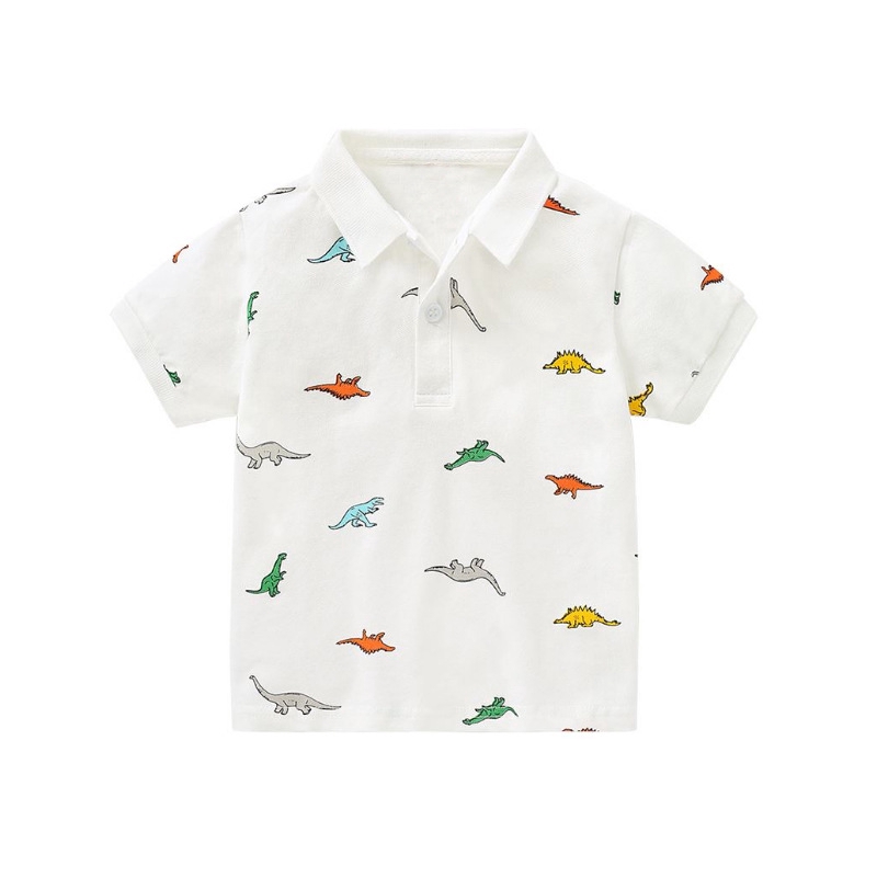 Áo Thun Polo Ngắn Tay Có Cổ Cho Nam