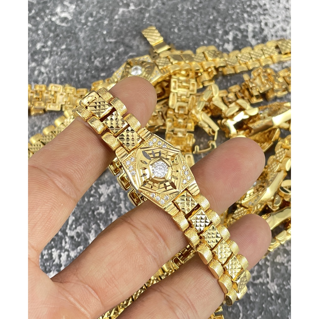 LẮC TAY NỮ MẠ VÀNG 24K CAO CẤP