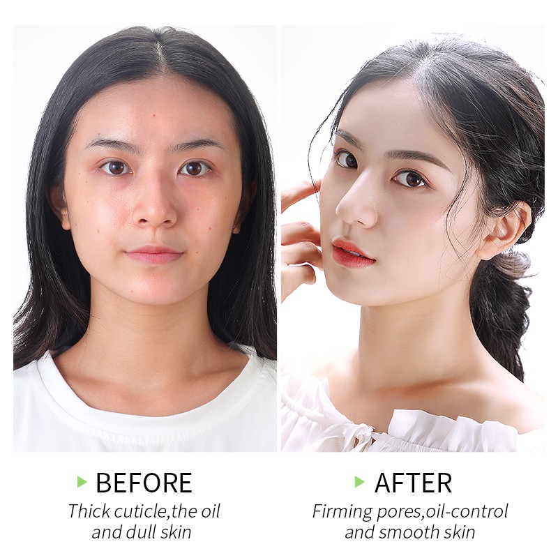 LAIKOU Matcha Facial Exfoliator Face Scrub Removal Natural Organic Face Peeling Exfoliating Gel Moisturizes Face Scrub Exfoliante Cream 60g