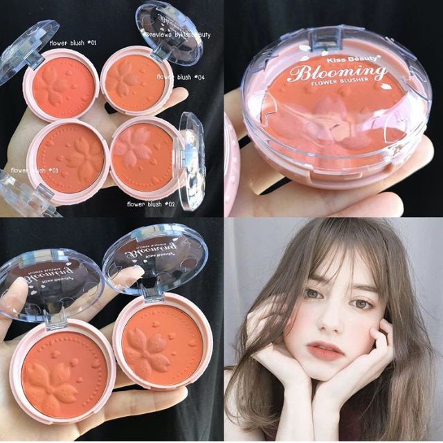 Má Hồng Hoa Anh Đào Kiss Beauty Tone Cam | BigBuy360 - bigbuy360.vn