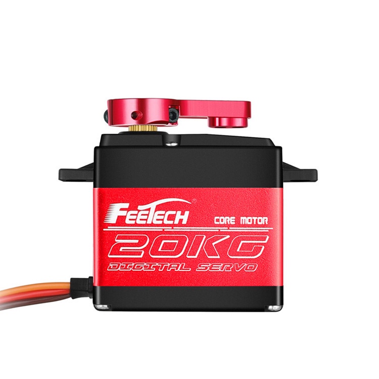 Động Cơ Servo 20KG 25KG 30kg 35kg 180 360 Độ Bằng Hợp Kim Nhôm Cho Xe Hơi Điều Khiển Từ Xa