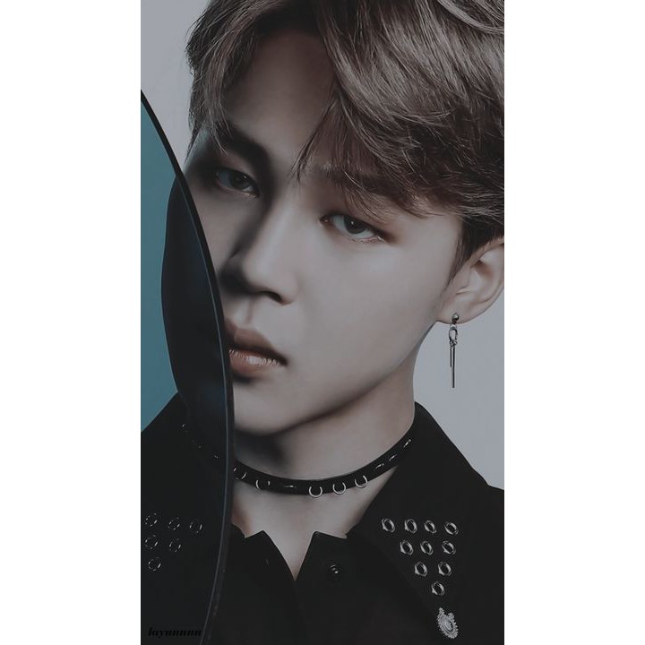 Khuyên tai nam Jimin BTS hoa tai Unisex Không Gỉ