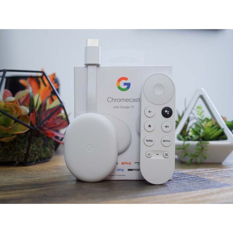 Chromecast With Google TV Thiết bị giải trí tốt nhất năm 2020 New 100%, nguyên seal