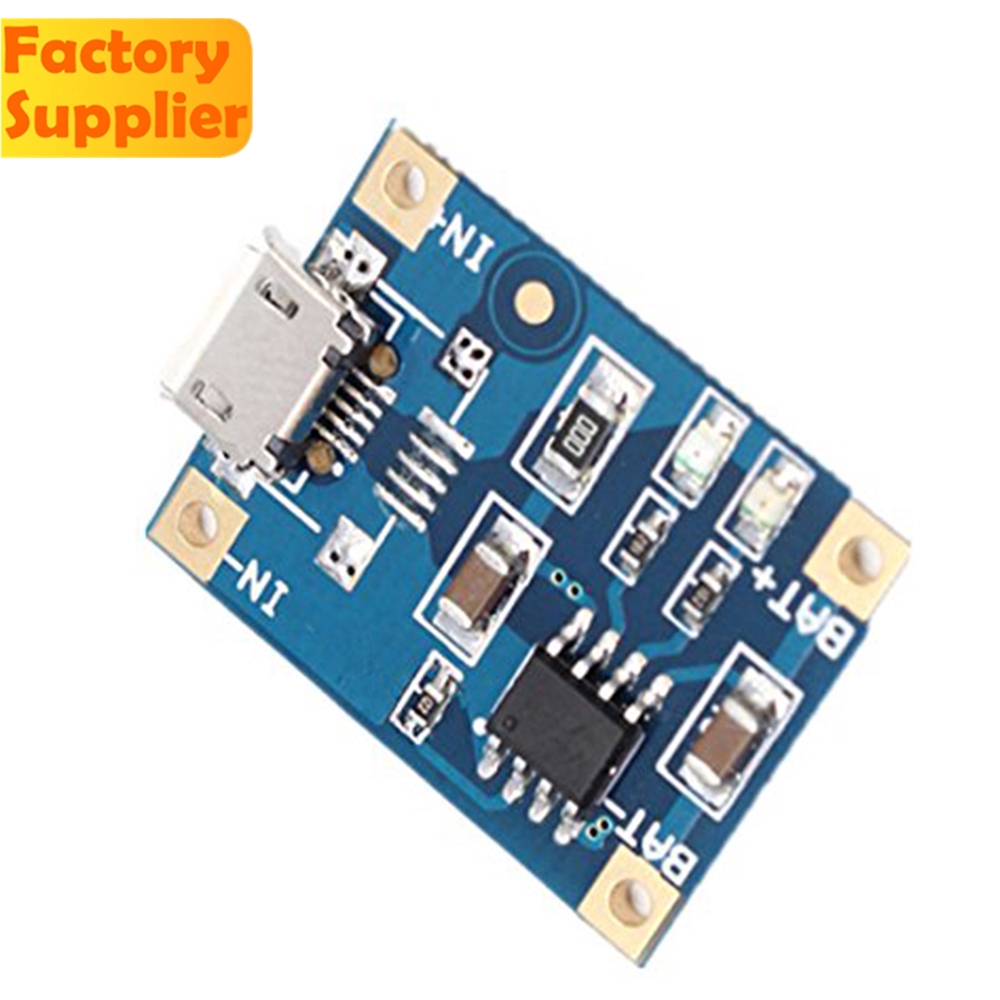 Mô-đun nguồn sạc pin Lithium 18650 PCBFUN 5V 1A Micro USB TP4056