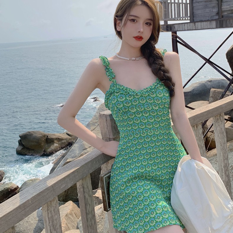 Đầm Ôm In Hoa Phong Cách Hàn Quốc Gợi Cảm Cho Nữ | BigBuy360 - bigbuy360.vn